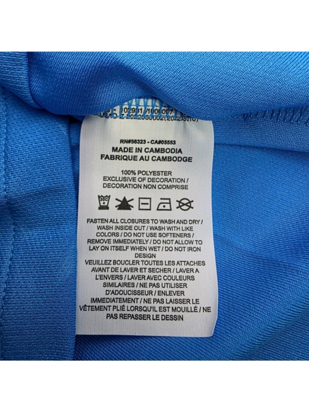 Nike NOCTA Turks and Caicos NRG Lu Home Jersey DR2616-450 Blue Distant Regards M - Picture 7 of 7
